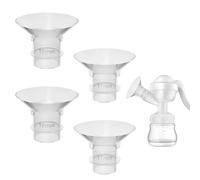 4Pcs Flange Inserts for Breast Pump,17mm and 19mm Flange Insert,Replacement Breast Pump Flange for Momcozy S9/S9Pro/S12/S12Pro Medela/Willow