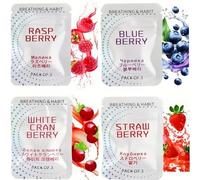 4PCS,Flavoured Inner Filter Packs,Flavoured Air Breathlace Filter,Natural Essential Oil Stress Aid,Breathing Necklace,Breathing Resistance Necklace with Filter,Stress Reduction & Mindfulness