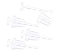 4PCS Flexible Acrylic Clear Ear Piercing Retainers Plug 20 Gauge Cartilage Earring Helix Piercing Jewellery 2471