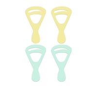 4pcs Flexible Eyebrow Shaping Cards, Reusable Eyebrow Stencils for Shaping, Soft Material, Washable Brow Templates, One-Line and Natural Curved Design, Eyebrows Shaper for Women, Eye Brow Stencils