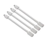 4pcs Flexible Nozzle Extension Tube 3/16 Thread Bendable Rod | Polished Inner Wall, Clog Reduction and Steady Output, for Plant Atomizer Tube and Patio Lines
