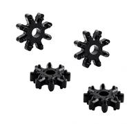 4Pcs Flexible Steering Coupler 563152K000FFF Replacement, Steering Column Coupling Rubber Repair Kit, Steering Shaft Coupler for Hyundai Kia Steering System Vibration Noise Repair Parts
