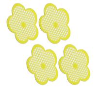 4PCS Floating Bee Sprinkler Station Platform Garden Decoration Safety Landing Pad Pond Floating Bee Island Eva Bubble Alley Station for Butterflies
