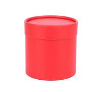 4pcs Flower Box Round Cardboard Gift Boxes Wedding Party Rose Packaging Decoration Valentine's Day Gifts Wrapping For Flowers, Bouquets(Red)
