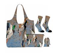 4Pcs Flying Wild Ducks1 Gifts for Women Girls Ducks Lover