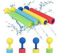 4Pcs Foam Water Guns, Water Pistols for Kids, Water Pistol Foam, Summer Swimming Pool Garden Party Favor Beach Water Fighting Outdoor Toys for Girl Boy