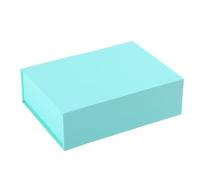 4pcs Folding Magnet Clamshell Box for Holidays Wedding Birthday | Wedding Birthday Party Gifts Box Cosmetic Wigs Products Package Paper Box(Green,31x22x10cm)