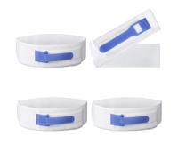 4pcs Foley Catheter Leg Straps with Silicone Grip, 24.8x1.97in/63x5cm Polyester Urinary Catheter Holder for Drainage Bag Secure Tube Stabilization Securement Device and Comfortable Wear Supplies