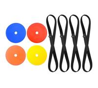 4PCS Football Training Target Plate Adjustable Soccer Training Disc Shooting Target Disc Soccer Goal Goal Goal