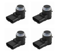 4pcs For Acura RLX TLX 2014 2015 2016 Car Parktronic 39680-TV0-E11ZE PDC Parking Sensor Black Silvery White(Black)