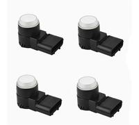 4pcs For Acura RLX TLX 2014 2015 2016 Car Parktronic 39680-TV0-E11ZE PDC Parking Sensor Black Silvery White(Bianco)
