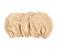 4pcs for beige Car Headrest Protectors Elastic Stretch Cloth