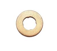4pcs for Common Rail Diesel Injector Nozzle Copper Washer Seals Solid Flat Ring Gasket Rings Spacer Washers 15x7.3x3mm