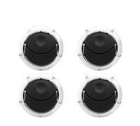 4PCS For Duster For Master For Logan For Sandero Air Conditioning Vent Grille Cover Silver Black 8200212480 8200464605 Air Vent Console(4pcs Sliver)