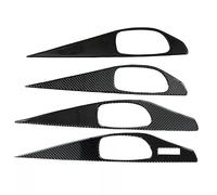 4PCS For Infiniti Q50 Door Trim Covers, 2014 2019 Models, Carbon Fiber Look, Easy Installation Process