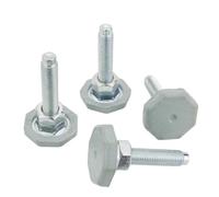 4pcs for LG Front Load Washer Adjustable Screw Feet Rubber Foot AFC729093 AFC72755401 Washing Machine Replacement Parts