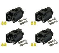 4pcs for Mercedes CDI Diesel Fits Bosch Fuel Injector Plug Connector OM646 VITO Viano W639