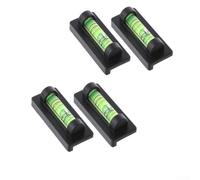 4pcs for mini for Spirit Level Bubbles 47x18mm ABS Replacement Vials for Torpedo Levels Picture Hanging DIY Tools Black Green