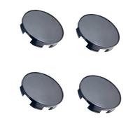 4PCS, For OD 58mm,ID 57.5mm Hub Centre Caps Waterproof DustProof Rust-proof Replacement(A/Black)