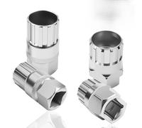 4PCS for Shimano Cassette Removal Tool, Flywheel Remover Set, Freewheel Removal Tool for Mountain Bike, Road Bikes, for Shimano Sunrace Sram Dnp 6 7 8 9 10 11 Speed Steel Bottom Bracket Repair