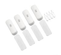 4PCS for zigbee Temperature Humidity Sensor Wireless Indoor Monitor for Smart Home Device Real-Time Data Tracking -20°C to 60°C White