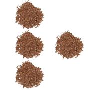 4pcs French Oak Chips for Wine Making, 200g Home Brewing Supplies | 100 Grams Per Pack, Barrel Free Aging, Natural Wood Flavour, for Whiskey and Cocktails