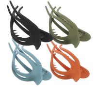 4Pcs French Style Hair Clips Smooth Touch Hair Claw Matte and Durable Hair Accessories for Women for Various Hairstyles