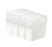 4Pcs Fridge Storage Boxes for Butter and Seasonings Organize Your Kitchen Efficiently