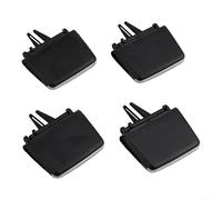 4PCS Front A/C Air Vent Outlet Tab Clip Repair Kit Compatible with for bmw | for 3 Series E90 E91 E92 2005-2012 Black Plastic Dashboard AC Vent Fixing Clips Replacement Parts
