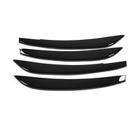 4Pcs Front Bumper Fog Light Grille Cover Trim, Replacement for Mercedes CLA C118 CLA180 CLA200 CLA250 W118 AMG - Line 2020+, Glossy Black ABS Material, Original Design, Non Destruc