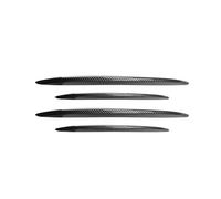 4PCS Front Bumper Splitter Side Spoiler Air Vent Trim For GLC Class X254 GLC260 GLC300 AMG 2023 2024(Carbon Fiber Look)
