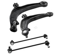 4pcs Front Lower Control Arms Ball Joints Compatible With 11-13 Left And Right