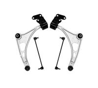 4Pcs Front Lower Control Arms Sway Bar Links Kit Compatible For Acura MDX Honda Pilot Passport Ridgeline 2014-2022