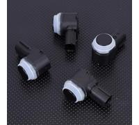 4Pcs Front Rear Left Right PDC Parking Sensors, Black Bumper Parking Assist Sensor Compatible for Ford Ranger T6 2015-2022 Replaces EM2T15K859AA