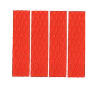 4pcs Front Traction Pad Non-Slip Deck Grip Mat Replacement Non-Slip Tail Surf Board Surfboard Deck Traction Pads