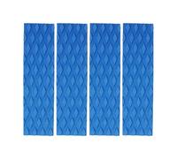 4pcs Front Traction Pad Non-Slip Deck Grip Mat Replacement Non-Slip Tail Surf Board Surfboard Deck Traction Pads