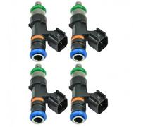 4PCS Fuel Injector 6 Holes 550cc EV14 for Audi for VW for Acura RSX 1.8T for Turbo Engine ONLY Replaces 0280158117 0280158298