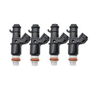 4PCS Fuel Injector Flow Tested Compatible for Civic 06-11 1.8L 16450-RNA-A01 16450RNAA01 Injection Nozzle