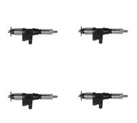 4PCS Fuel Injectors FIN9655RF fits for Hitachi Wheeled Excavator ZX170W-3 ZX170W-3-AMS ZX170W-3DARUMA ZX170W-3F for ISUZU 4HK1-XYSA04 Engine