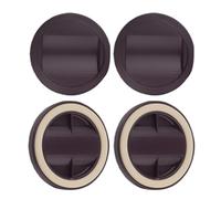 4Pcs Furniture Wheel Stopper Nonslip Caster Cups Rubber Bed Frame Stopper Furniture Floor Protectors Prevents Scratches Rubber Caster Cups Bed Stoppers