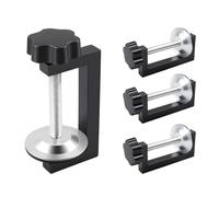 4PCS G Clamps for Woodwork, Quick Grip Wood Clamps Set, Adjustable 10-57mm Range, Compact Small Clamp for DIY Woodworking Projects