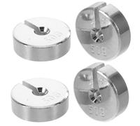 4pcs G Educational Slotted Lab Mass Disc for Physics Experiments