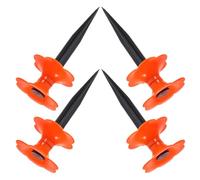 4pcs Garden Hose Holder Guide Spike Pp Hose Pipe Guide Rollers