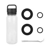 4PCS Gasket Replacement, Silicone Sealing Ring Gaskets Seal Parts Leak-Proof Water Bottle Lid O Ring Replacement Accessories Compatible with YETI Yonder 20/25/34/50oz BPA Free