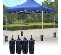 4PCS GAZEBO POLE FOOT LEG SANDBAG SECURE WEIGHT MARQUEE MARKET STALL SAND BAGS