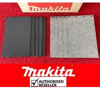 4PCS GENUINE MAKITA CARBON PLATE + RUBBER FOAM PAD FIT 9401 9402 BELT SANDER NEW