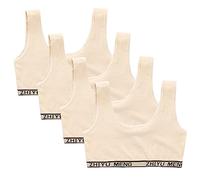 4pcs Girls Training Bras Cotton, Seamless Sports Bra For Kids Teenagers Starter Bras Girls Bustier Underwear For Girl 9-14 Years Old