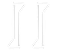 4pcs Glass Cell Spreader Rods, Laboratory Use, Polished | Smooth Glass Construction, Ergonomic Handling, Uniform Colony Spreading, Suitable for Molecular Biology and Routine Lab Work