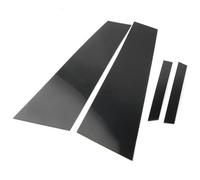 4Pcs Gloss Black Pillar Post For CLS C219 2006 2007 2008 2009 2010 2011 Door Side Window Decor Cover ATGCBCAUF(Black)