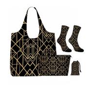 4Pcs Golden Art Deco Gifts for Women Girls Deco Lover